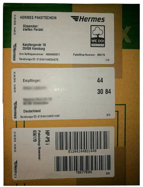 hermes paket etikett drucken|hermespaketshop.